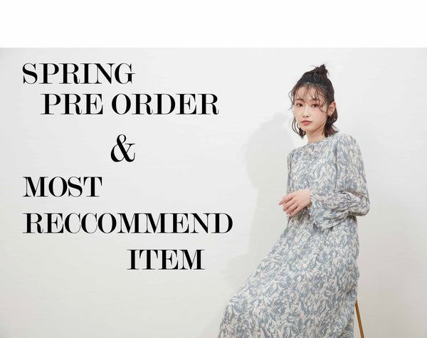 PRE-ORDER & Most recommend item
