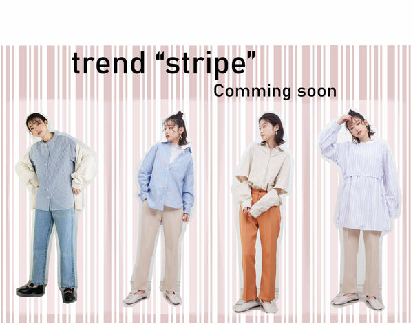 Coming soon trend "stripe"
